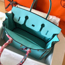 Hermes - Birkin 35 cm Bleu clair