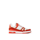 Sneaker LV Trainer Rouge Blanc