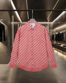 Dior - Chemise à Manches Longues avec Motif Rouge