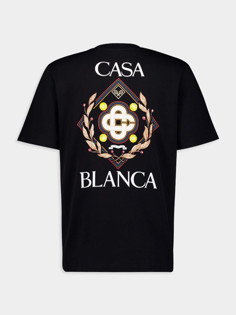 Casablanca - T-shirt Championship Diamond T-Shirt Noir