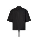 Louis Vuitton - Chemise à manches courtes brodée de fleurs monogrammes Noir