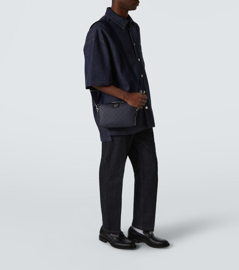 Gucci - Sac Ophidia GG en toile Bleu