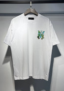 Amiri - T-shirt écriture coloré Blanc