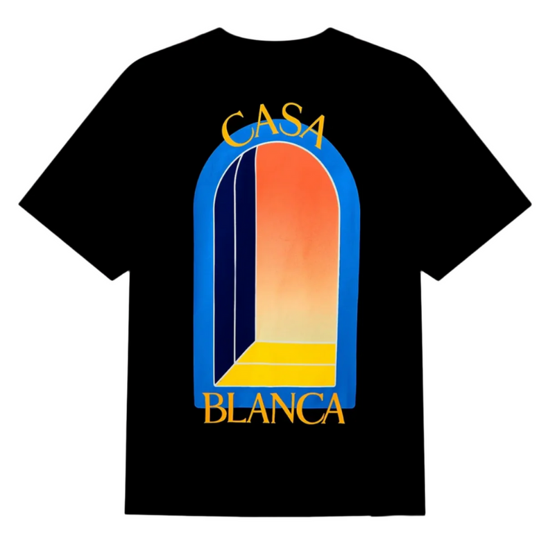 Casablanca - T-shirt L’arche De Jour Noir