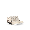 Sneaker LV skate Blanc Cassé Léopard Strass