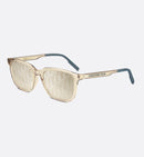 Dior - Lunettes De Soleil DiorTag SU rectangulaires Beige Transparent