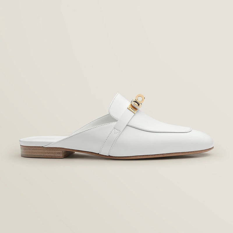 Hermès - Mules Oz Blanc II