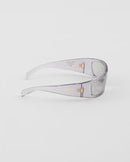 Prada - Lunettes De Soleil Prada Symbole Verres Gris Clair Transparent