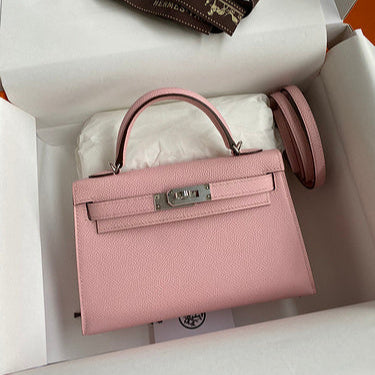 Hermes - Birkin 19 cm Rose nude
