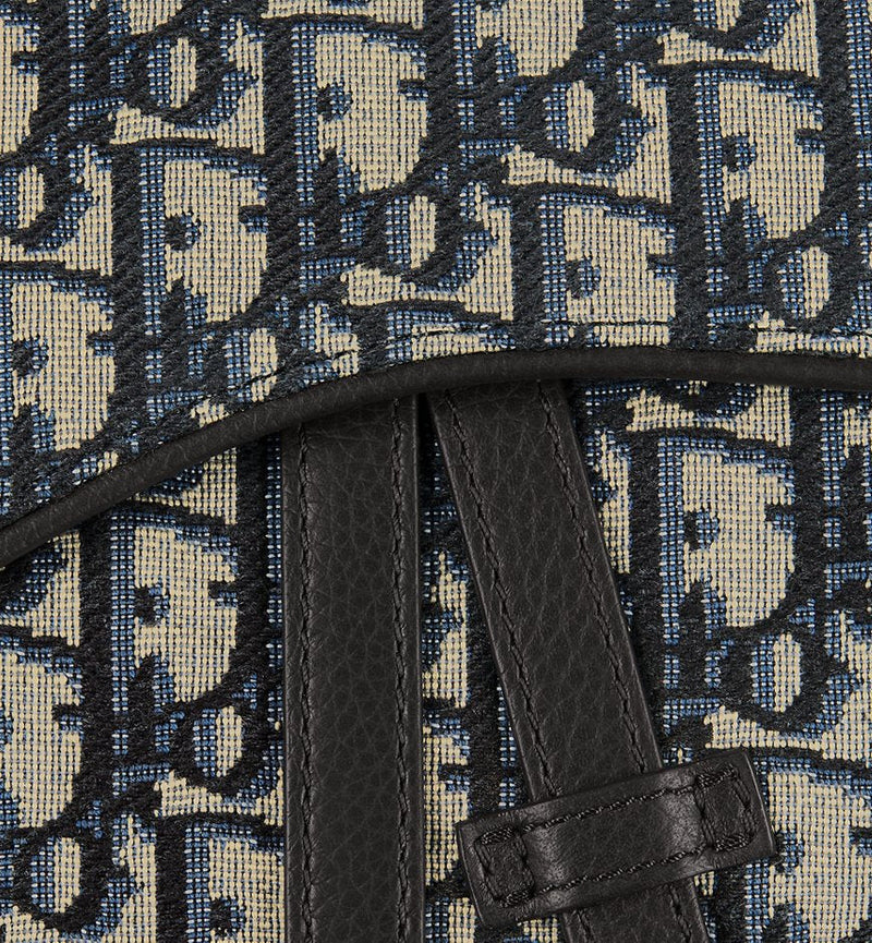 Sac Saddle Noir et Beige