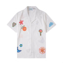 Casablanca Paris - Ensemble CHEMISE + SHORT Motifs colorés Blanc