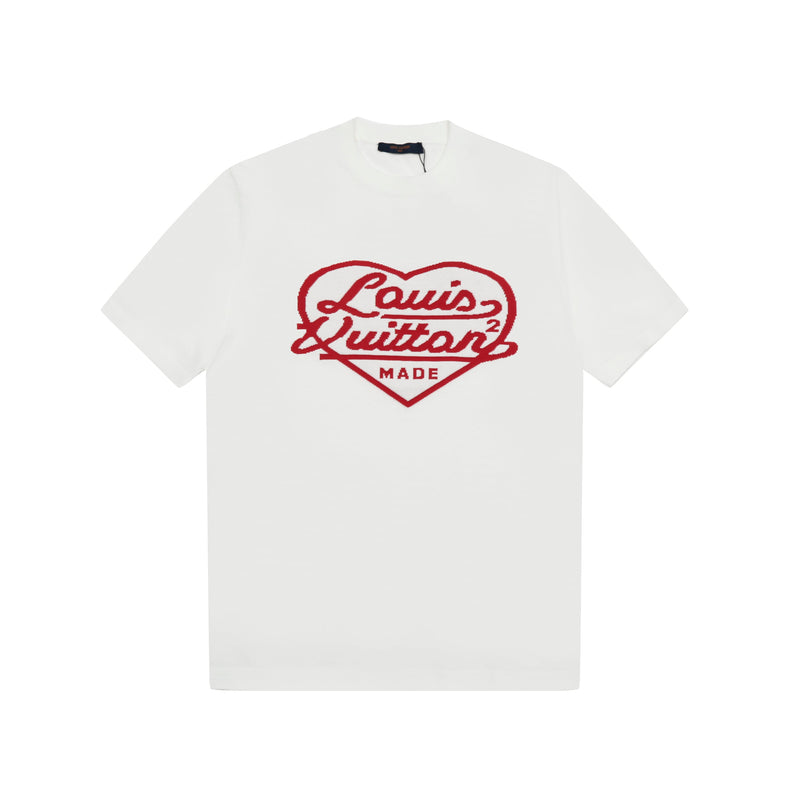 Louis Vuitton - T-shirt manches courtes LV Cœur Blanc
