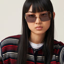 Miu Miu - Lunettes de soleil Runway Verres Mauves