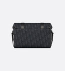 Sac Messenger à rabat Dior Hit The Road Noir