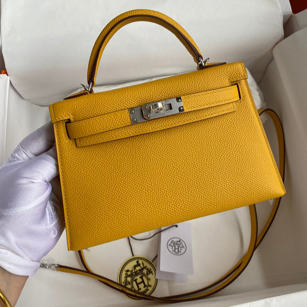 Hermes - Birkin 19 cm Miel doré