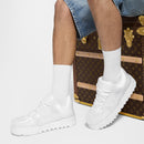 Sneaker LV Trainer Maxi Blanc Cassé