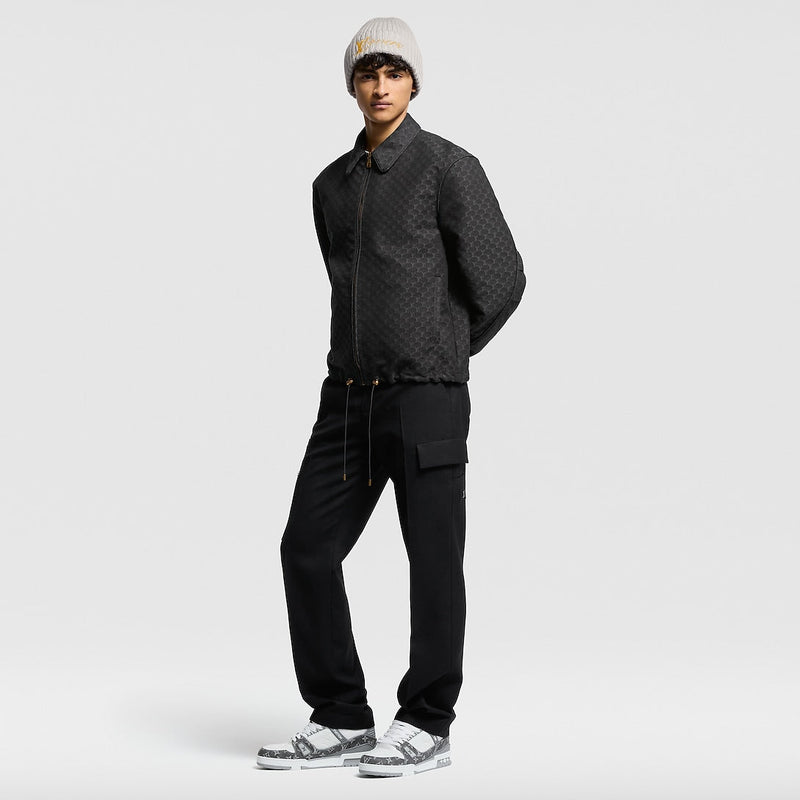 Sneaker LV Trainer Gris Blanc