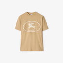 Burberry - T-shirt en coton Knight Flax