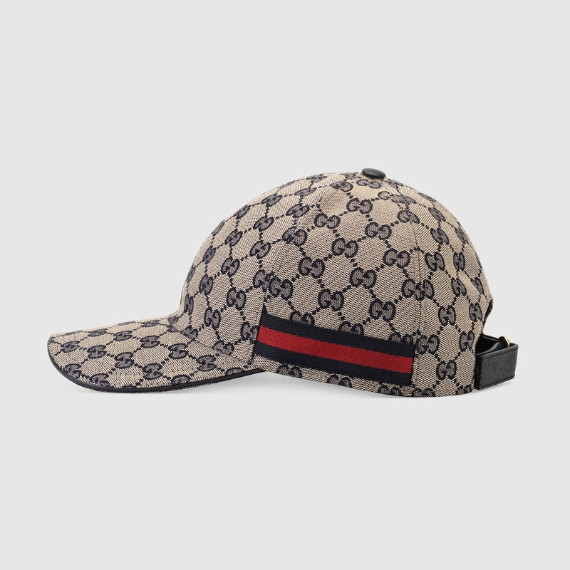 CASQUETTE EN TOILE ORIGINAL GG AVEC BANDE WEB