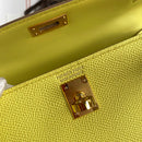 Hermes - Birkin 19 cm Jaune soleil