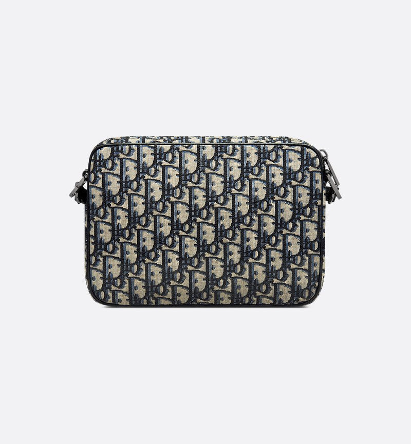 Triple Pouch Saddle Noir et Beige