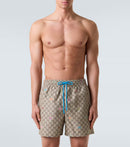 GUCCI - Short de bain GG imprimé en multicolore