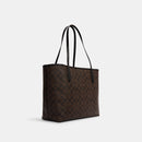 City Tote In Signature Canvas