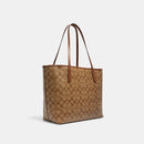 City Tote In Signature Canvas