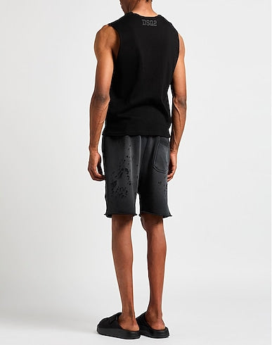 Amiri - Short en coton Noir