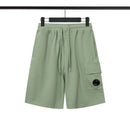 C.P Company - Shorts en coton avec poche latérale - Vert Olive