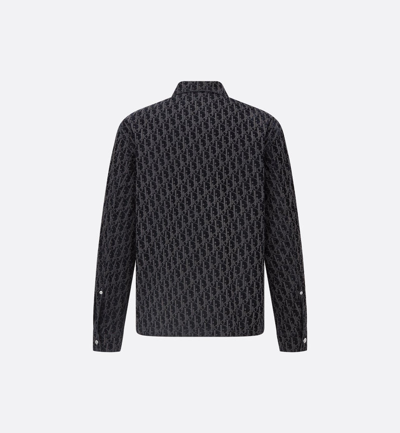 Dior - Surchemise Dior Oblique
Sergé de coton mélangé Bleu