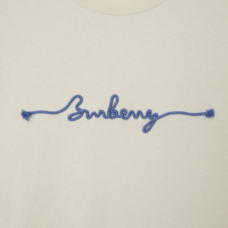 Burberry - T-shirt en coton à logo corde Sail