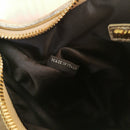 Miumiu - Wander matelassé nappa leather hobo Gold