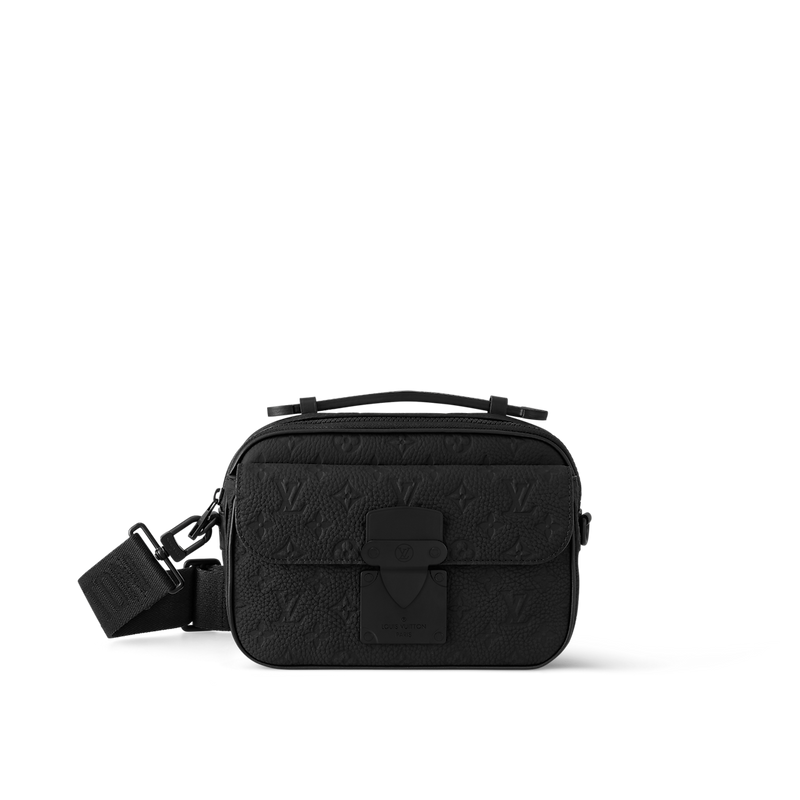 Sac messenger S Lock Noir