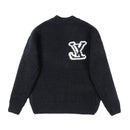 Louis Vuitton - Pull en laine a motif LV Noir