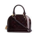 Louis Vuitton Amarante Monogram Vernis Leather Alma BB