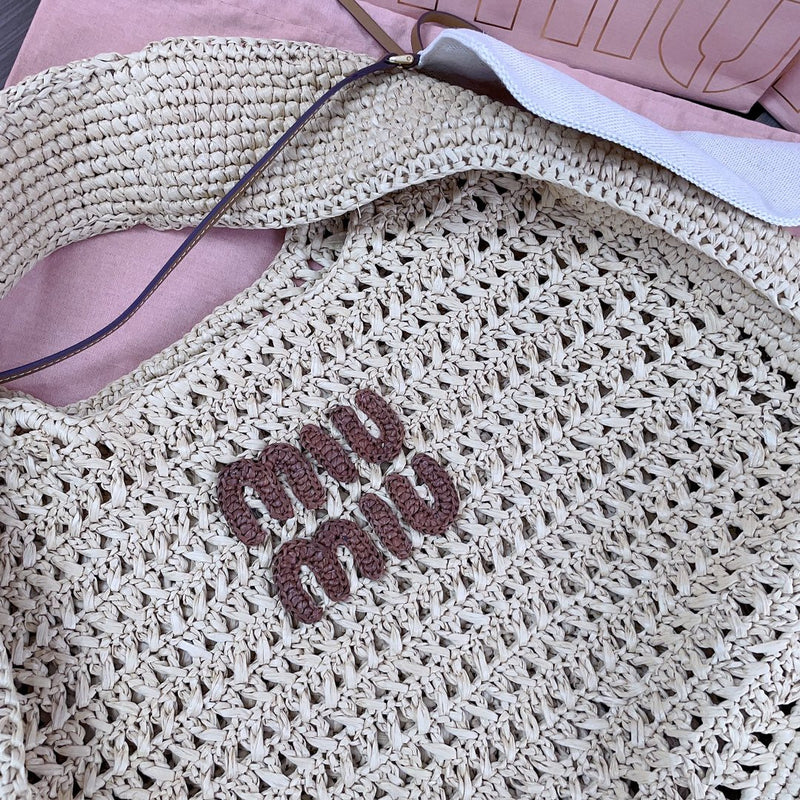 Miumiu - Crochet Hobo Bag