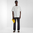 Fendi - T-shirt en coton FF Blanc