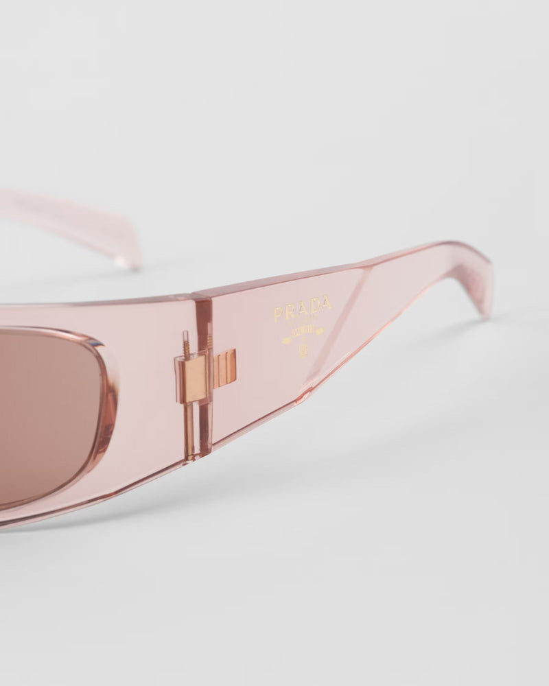 Prada - Lunettes De Soleil Prada Symbole Verres Acajou