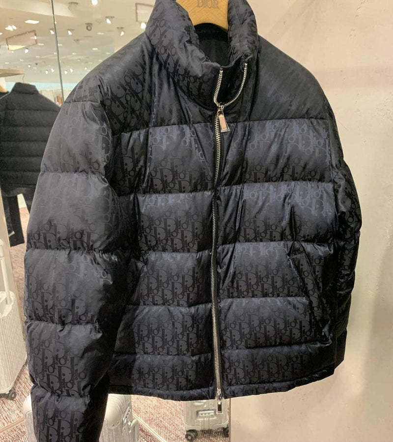 Dior - Doudoune avec logo monogramme Dior Noir