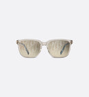 Dior - Lunettes De Soleil DiorTag SU rectangulaires Beige Transparent