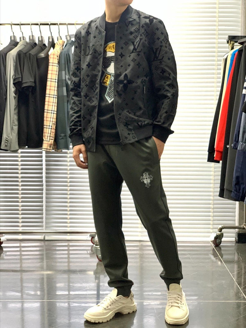 Louis Vuitton - Coupe-vent monogramme Noir