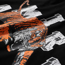 Amiri - T-shirt en coton logo Tigre Noir