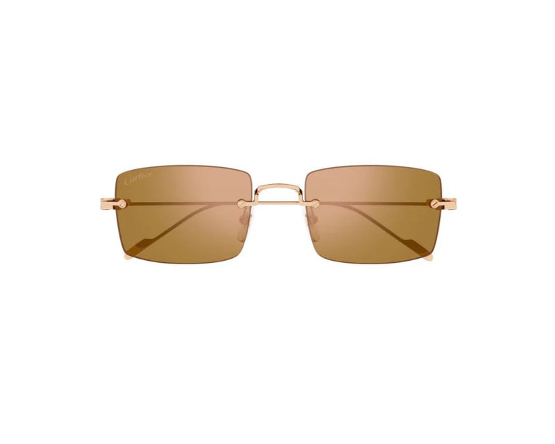 Cartier - Lunettes de Soleil Cartier Precious Or Rose