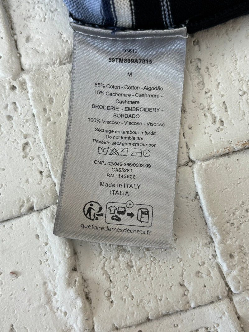 Dior - Polo Dior Rayures Blanc/Bleu