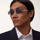 Cartier - Lunettes solaires Panthère Gris / Verres Gris Dégradés