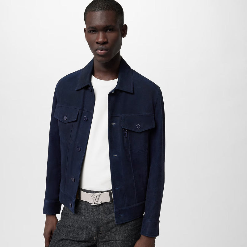 Louis Vuitton - Ceinture LV Initiales 40 mm réversible Blanc