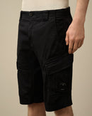 C.P Company - Short Cargo stretch sateen Total Éclipse Bleu