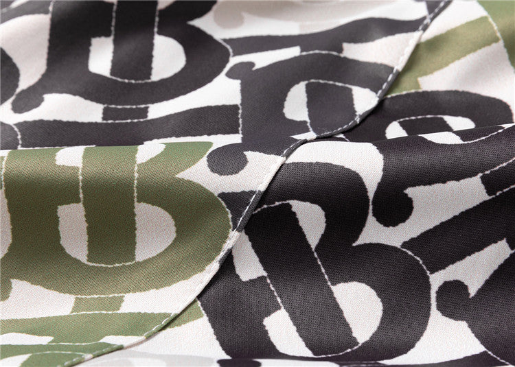 Burberry - Shorts avec motif monogramme en plusieurs couleurs