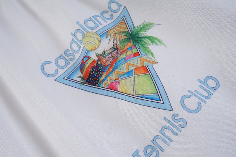 Ensemble Casablanca Orange / Blanc Tennis Club Icon